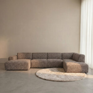LABEL51 Bank Verona taupe silencio u-bank rechts kopen